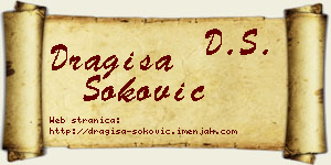 Dragiša Soković vizit kartica